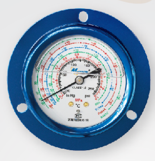 Shock-resistant pressure gauge