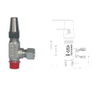 RRT6-10-RK Card sleeve right-angle and control valve