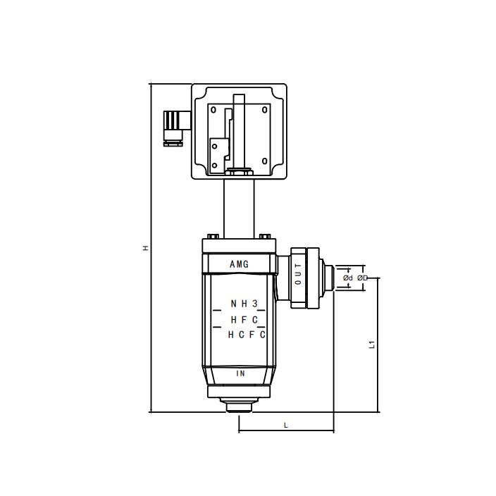 Float level switch AKS38 series