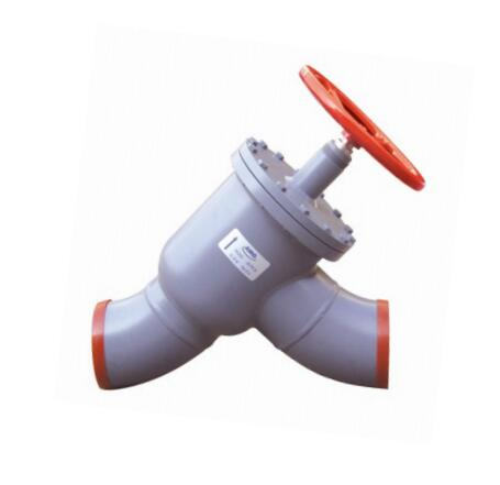 VCY100-450-D Welded straightthrough stop check valve