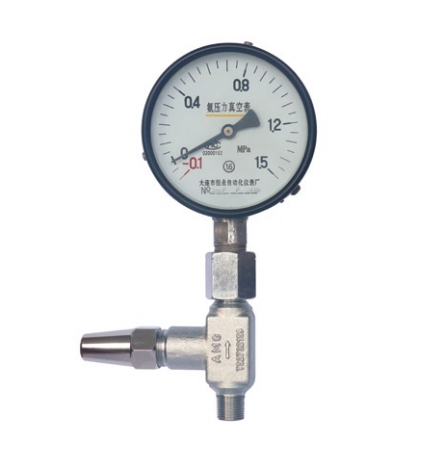 Pressure gauge valve